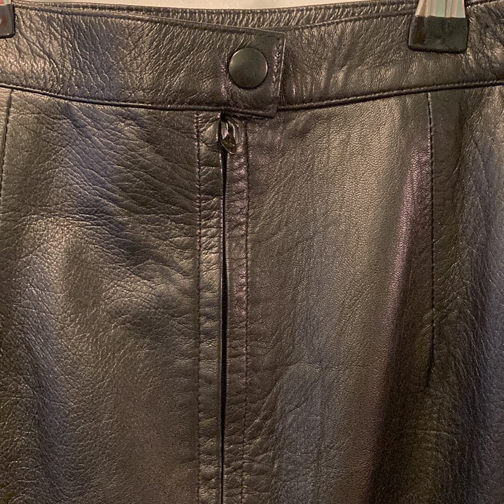 Vintage Alamo Leather Wear Fringe Skirt - Picture 7 of 8